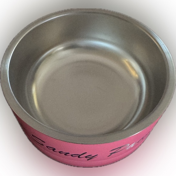 Sandy Paws Pink Pet Bowl - Picture 4 of 7